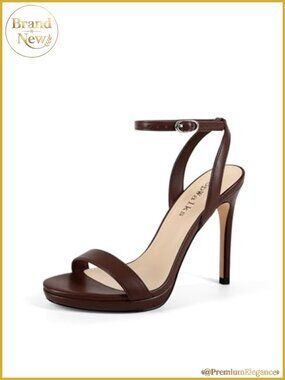 Platform Heels Stiletto High Heel Open Toe Ankle Strap Sandals